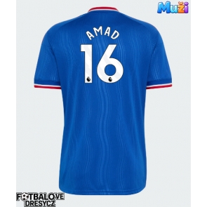 Manchester United Amad Diallo #16 Venkovní Dres 2026-27 Krátký Rukáv